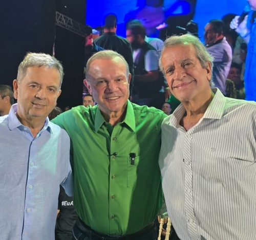 EM BRASÍLIA, WELLINGTON CONFIRMA MEDEIROS E JANAÍNA AO SENADO E AMPLIA ALIANÇA EM MT