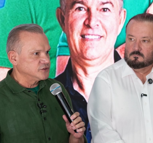 Wellington apresenta Reinaldo Morais como vice na chapa ao Governo de Mato Grosso