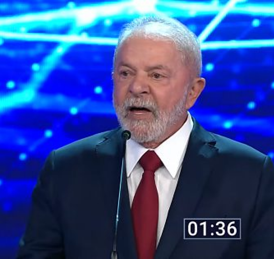 Lula decide faltar ao debate da Band e questiona presença de Zema e Renan