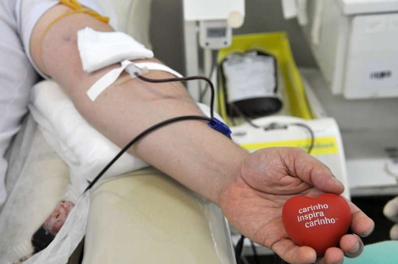 Tipos B negativo, O negativo e O positivo estão em nível de alerta em MT