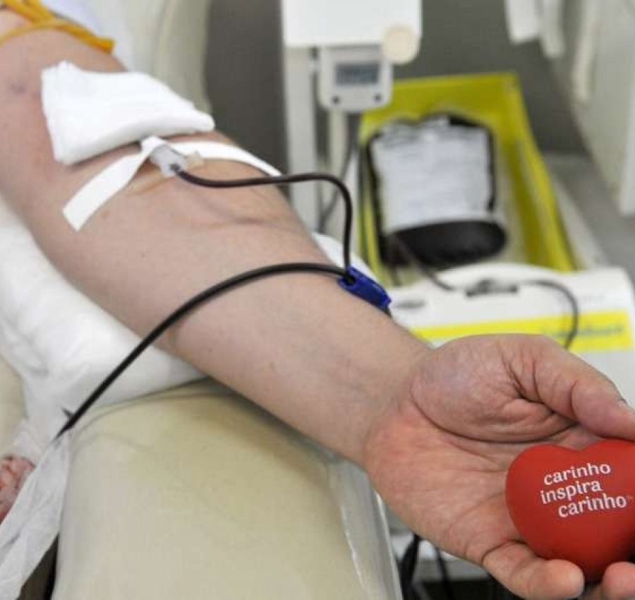 Tipos B negativo, O negativo e O positivo estão em nível de alerta em MT