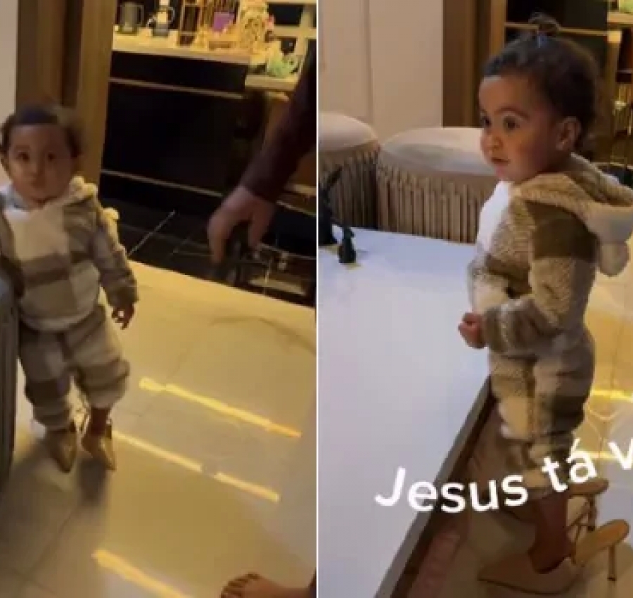 Filha de Zezé Di Camargo surpreende mãe ao dizer “Jesus está vindo”