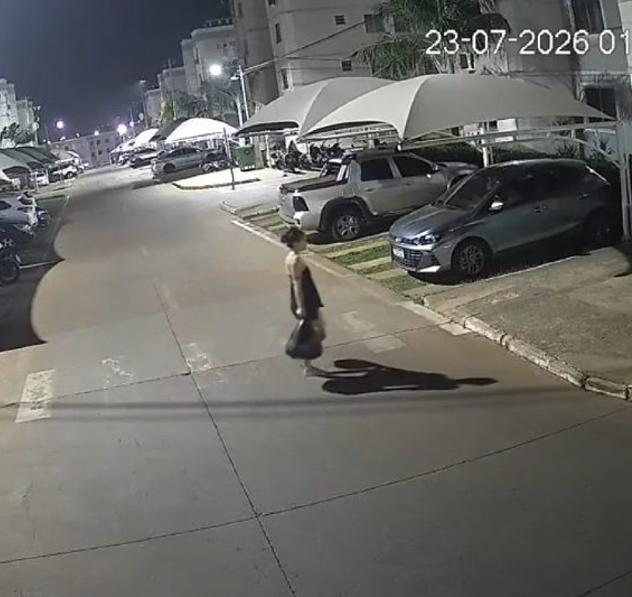 Vídeo mostra mãe descartando recém-nascida em lixeira de condomínio em Várzea Grande