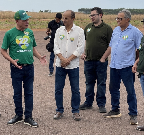 Wellington Fagundes visita região norte e defende duplicação da BR-163