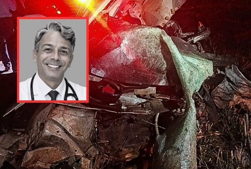 Médico de 43 anos bate carro contra eixo de caminhão e morre na BR-174 em MT