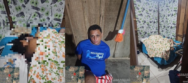 Ex-marido mata mulher e homem com tiros na cabeça enquanto dormiam