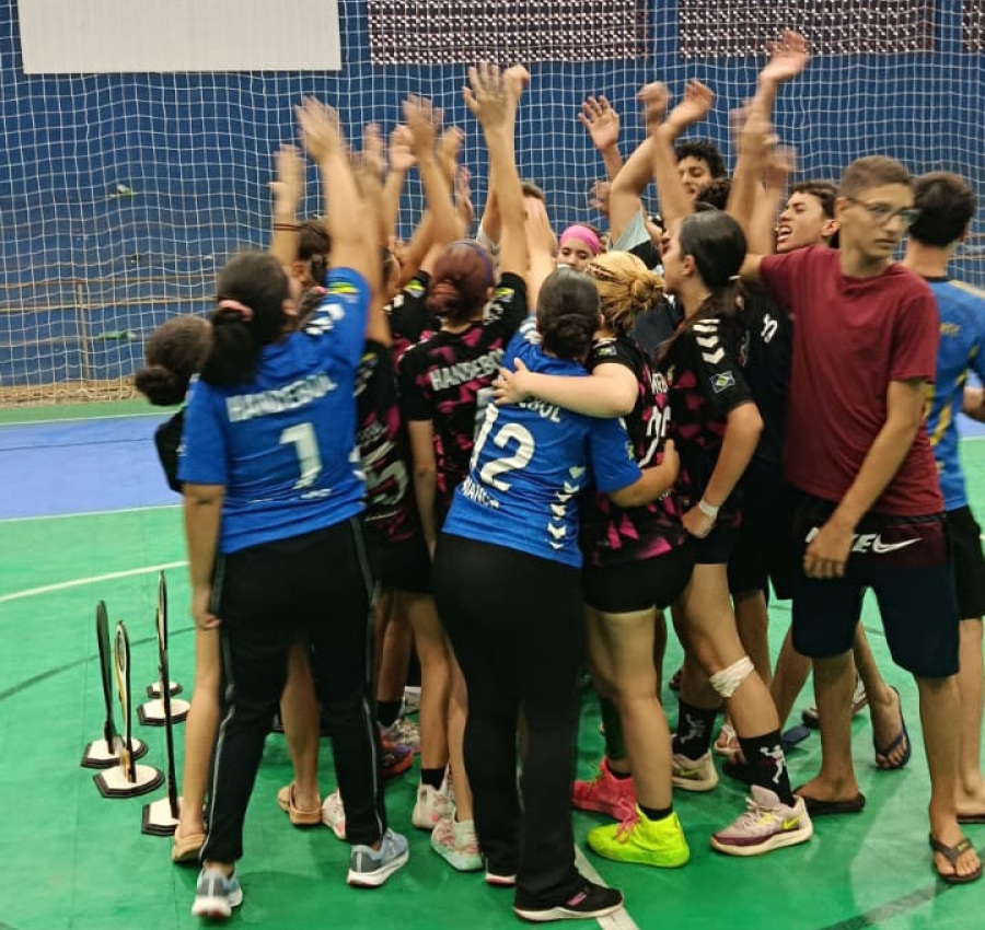 Guarantã do Norte encerra com 100% das equipes premiadas e se destaca como nova força na Liga Norte de Handebol