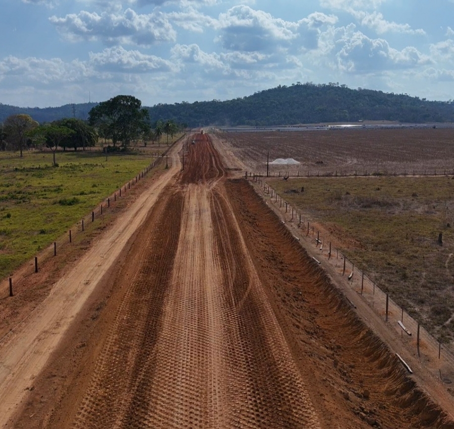Rotas da Produção avança na Linha 29 e melhora acesso à zona rural de Guarantã do Norte