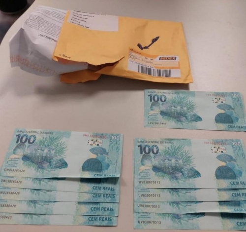 Morador do interior é preso pela Polícia Federal ao receber R$ 1 mil em dinheiro falso pelo Correio