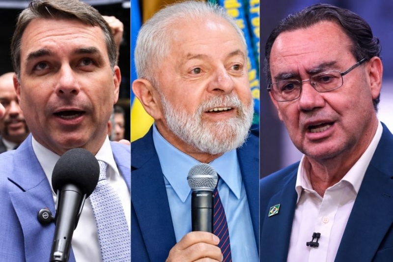 Em MT, Flávio tem quase o dobro de votos de Lula; confira