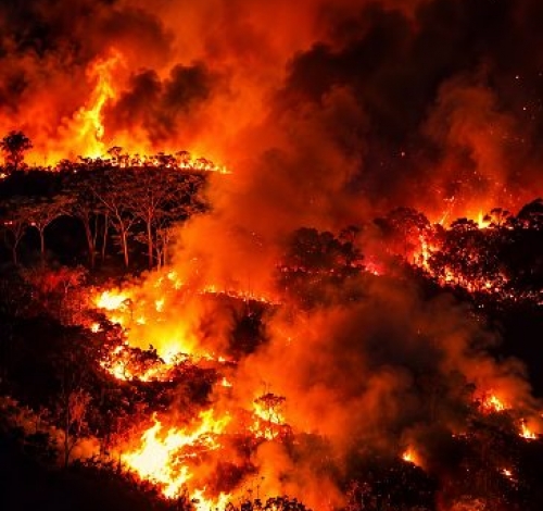 Grande Incêndio atinge floresta no entorno de Manaus e expõe hipocrisia da classe artística