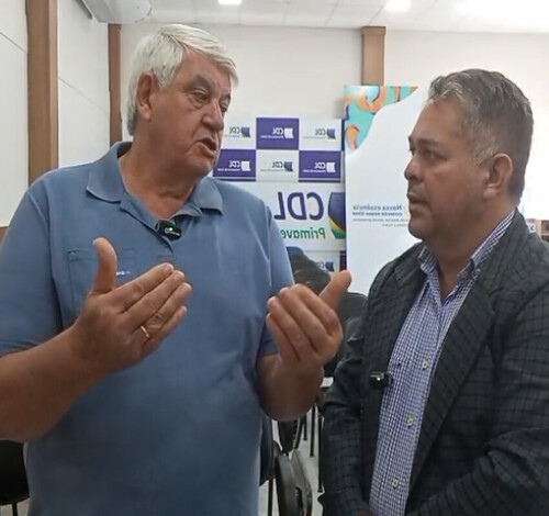 Presidente da CDL de Primavera do Leste se reúne com governador Mauro Mendes e apresenta reivindicações do setor comercial e industrial
