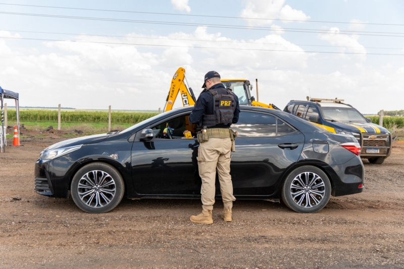 A cada 8 minutos um motorista é flagrado ultrapassando em local proibido na BR-163