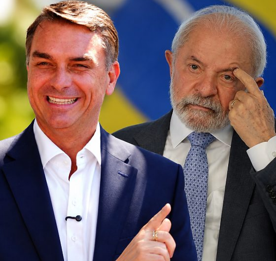 Pesquisa Gerp, que acertou o primeiro turno, aponta Flávio Bolsonaro com 50% e Lula com 45%