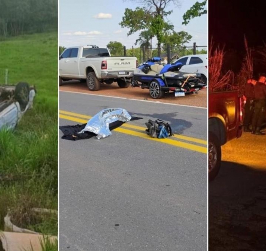 Fim de semana deixa 12 mortos em rodovias do interior de Mato Grosso