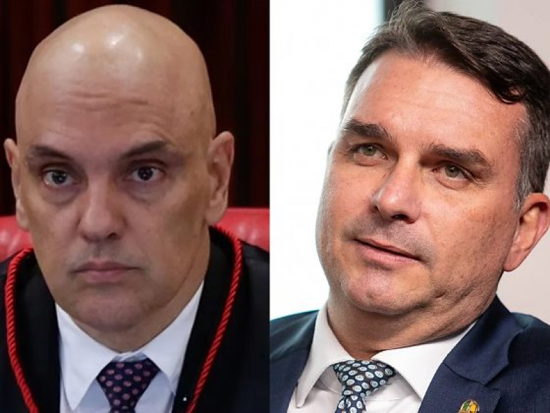 Moraes manda PF intimar Flávio Bolsonaro a entregar passaportes e proíbe senador de deixar o Brasil