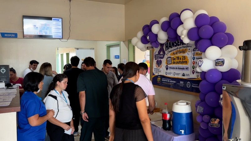 Peixoto de Azevedo conclui capacitação de profissionais de saúde para diagnóstico e tratamento da hanseníase