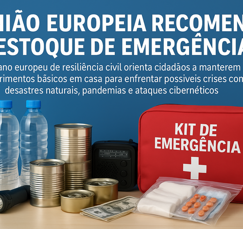 União Europeia recomenda estoque de emergência.