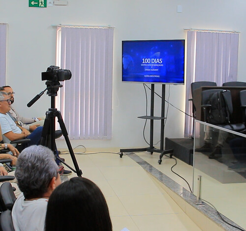 Em coletiva de imprensa, prefeito Márcio Gonçalves anuncia plano para salto no desenvolvimento econômico de Guarantã do Norte, com foco no distrito industrial e geração de empregos