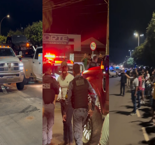 Influenciador César Rincon é preso em Colíder (MT) sob forte comoção popular