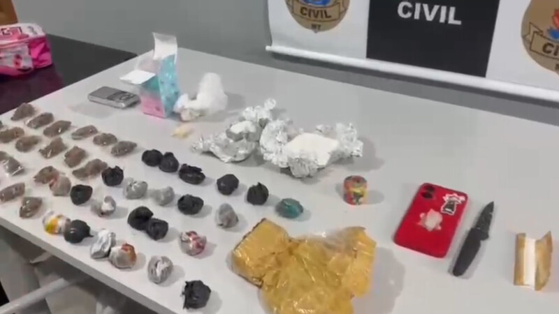 Polícia Civil de Matupá Realiza Prisão em Flagrante e Apreende Drogas no Bairro Jardim das Flores