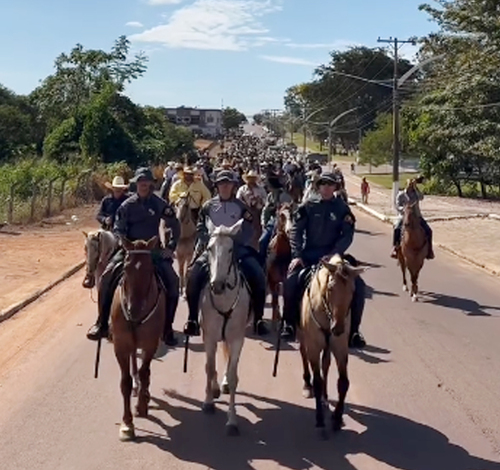 Cavalgada em Guarantã do Norte encanta moradores com organização histórica e reforça identidade guarantaense