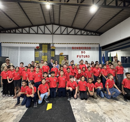 Projeto Bombeiro do Futuro é lançado em Guarantã do Norte com foco na formação cidadã de crianças