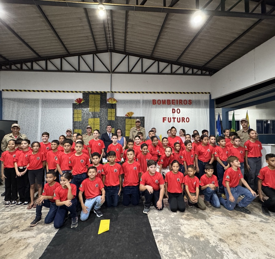Projeto Bombeiro do Futuro é lançado em Guarantã do Norte com foco na formação cidadã de crianças