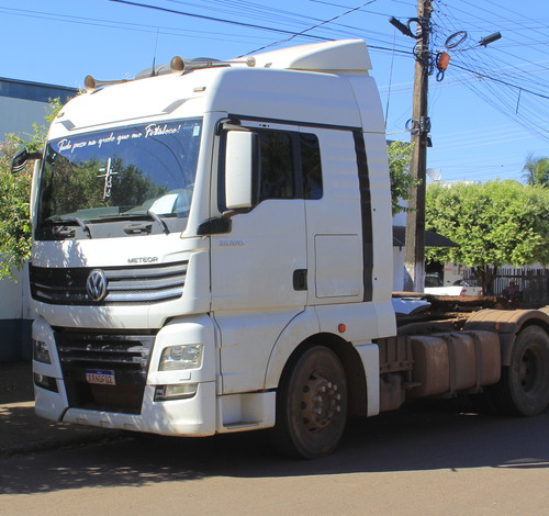  Caminhão com placas adulteradas é apreendido na BR-163 pela PRF