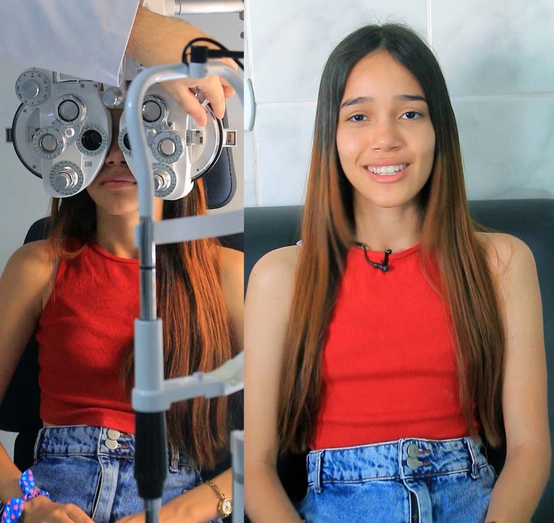 Dor de cabeça levou estudante à clínica de olhos e revelou problema de visão não diagnosticado
