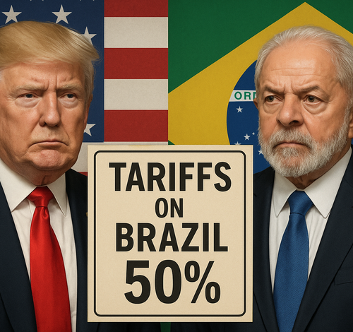 Trump impõe tarifaço de 50% sobre produtos brasileiros e eleva pressão interna sobre Lula