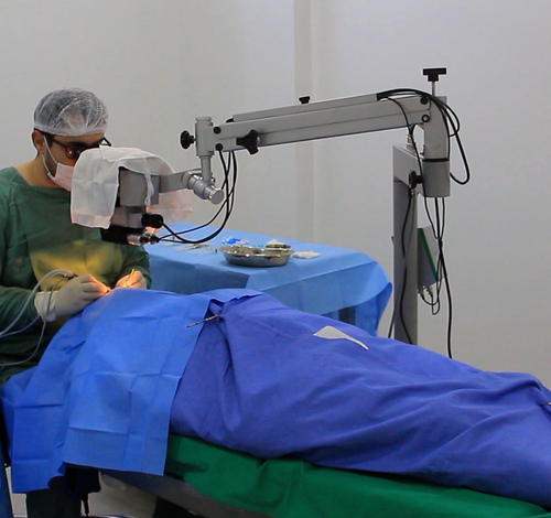 Cirurgia devolve visão a paciente com catarata total em Guarantã do Norte