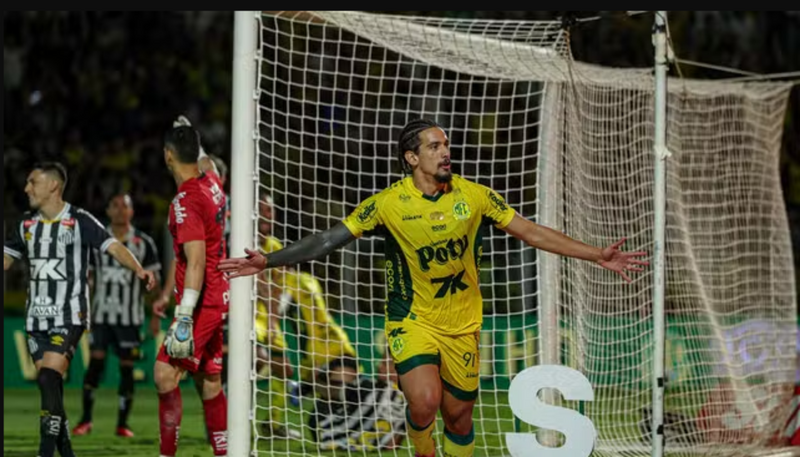 Mirassol domina e goleia o Santos por 3 a 0 no Brasileirão