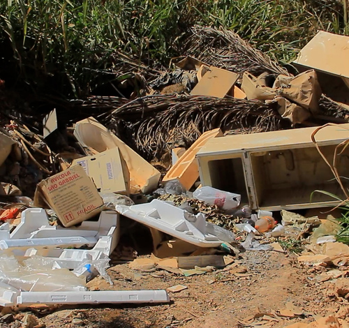 Crime ambiental é flagrado novamente nos fundos do aeroporto municipal de Guarantã do Norte