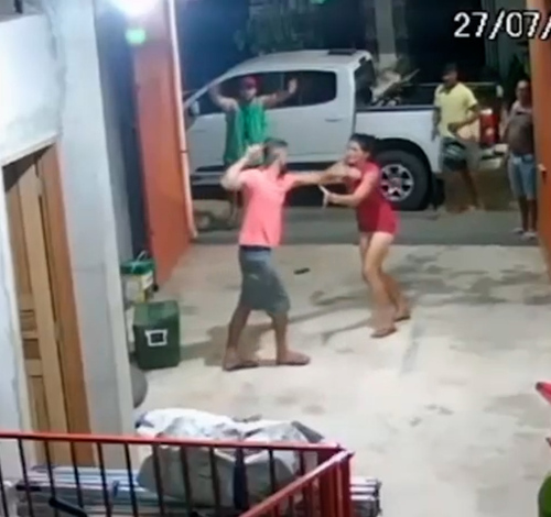  Homem é preso ao tentar matar a esposa com faca em bar de Peixoto de Azevedo