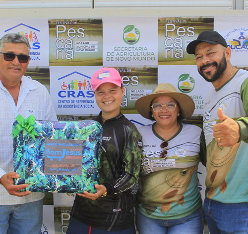Novo Mundo realiza primeiro festival de pesca e movimenta a cidade com lazer, prêmios e integração