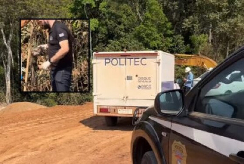 Trabalhadores encontram crânio humano em obra em Sinop