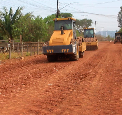 Prefeito Márcio Gonçalves destaca intensificação da pavimentação em Guarantã do Norte: “Cada centavo do contribuinte está sendo aplicado com responsabilidade”