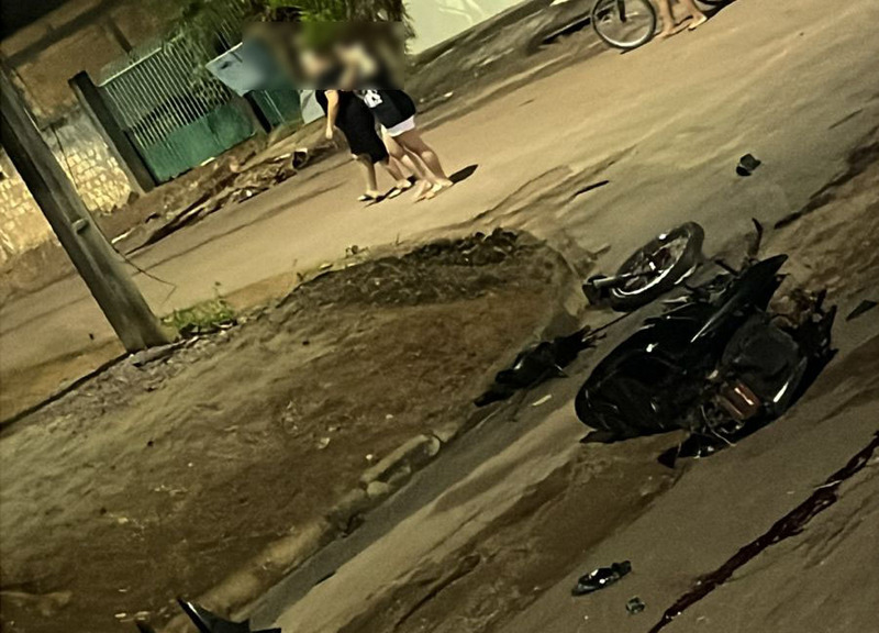 Jovem morre após fuga da PM e colisão violenta em Guarantã do Norte