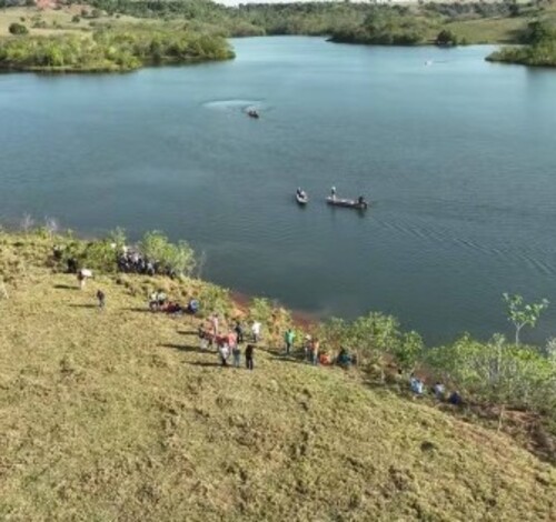 Bombeiros resgatam todos os corpos de pescadores que se afogaram em lago de usina