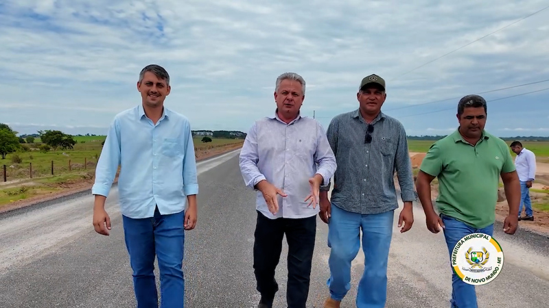 Asfalto histórico une Matupá e Novo Mundo e acelera o desenvolvimento regional
