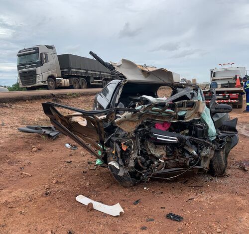 Tragédia na BR-163: três jovens perdem a vida em grave acidente próximo a Guarantã do Norte