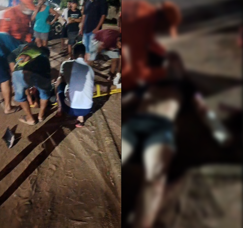 Colisão em sequência, próximo ao Mercado Paulista, deixou uma das vítimas em estado grave.