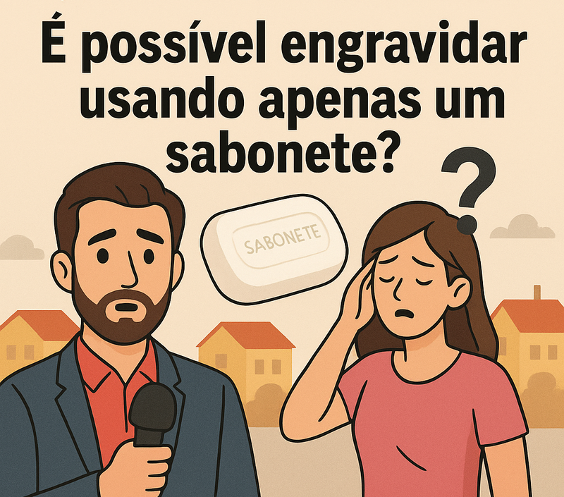 Gravidez por sabonete?” — Repórter JJ investiga história viral em Peixoto de Azevedo