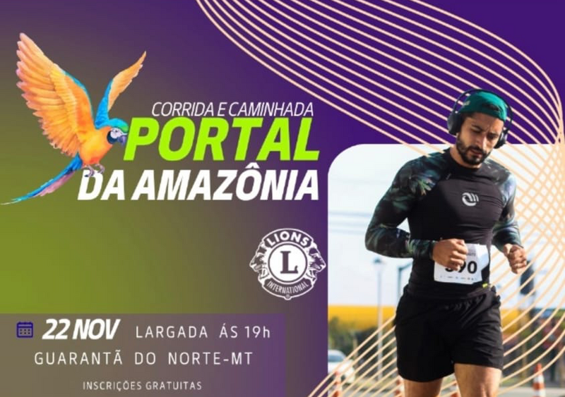 Guarantã do Norte se prepara para a 1ª Corrida Portal da Amazônia, com largada dia 22 de novembro