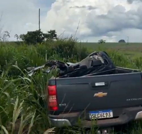 Motorista de S10 morre em grave colisão com carreta na saída de Guarantã para Matupá