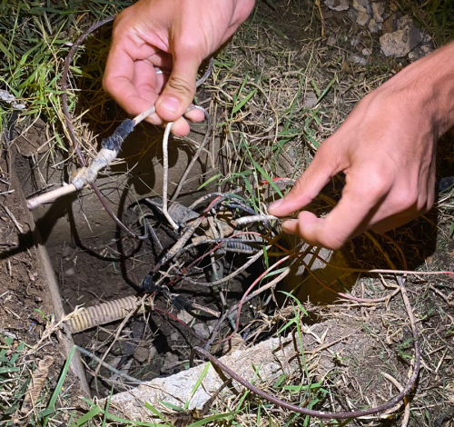 Vandalismo compromete parte da decoração natalina do Lago Municipal de Guarantã do Norte