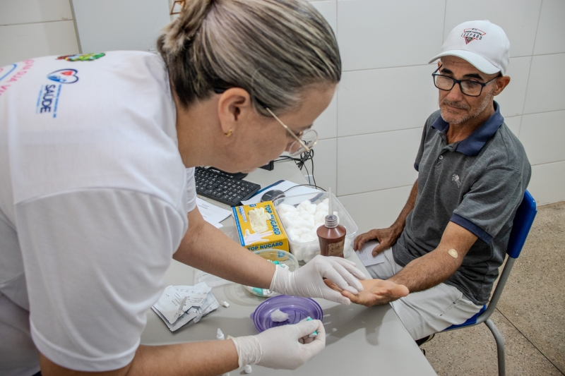 Novembro Azul: Dia D da Saúde do Homem mobiliza população em Guarantã do Norte