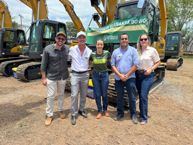 Guarantã do Norte é contemplada pelo PROMAC e conquista novos equipamentos para reforçar a infraestrutura