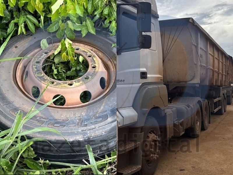 Mulher morre após ser atingida por pneu que se soltou de bitrem na BR-163